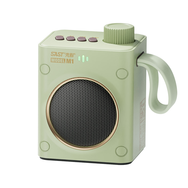 SAST M1 new wireless bluetooth speaker mini small speaker high sound quality outdoor portable plug-in card subwoofer