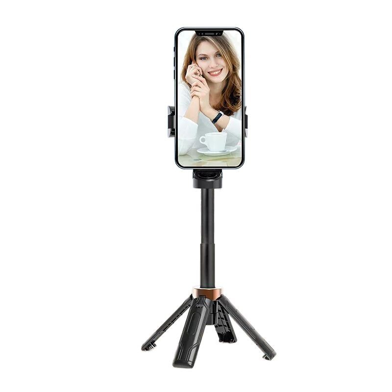 Ultra-mini Bluetooth selfie stick tripod travel foldable portable handheld vlog shooting live concert