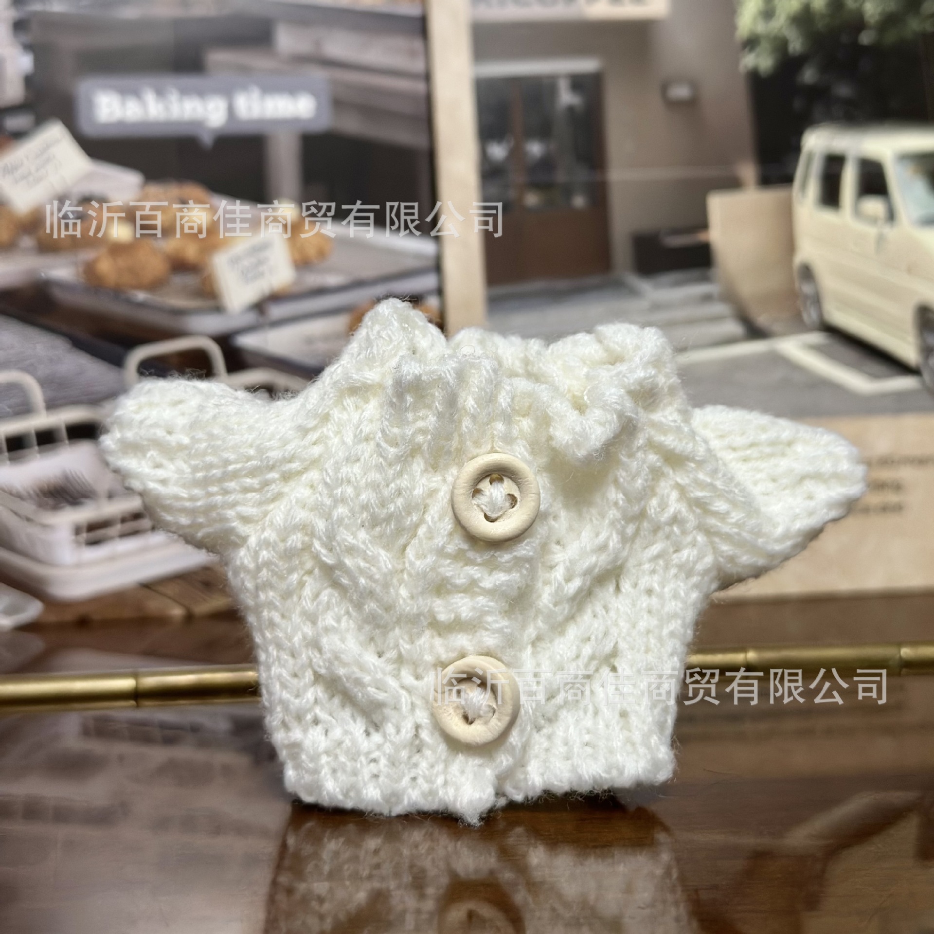 白色毛衣纽扣款 · 高5CM----------宽5CM
