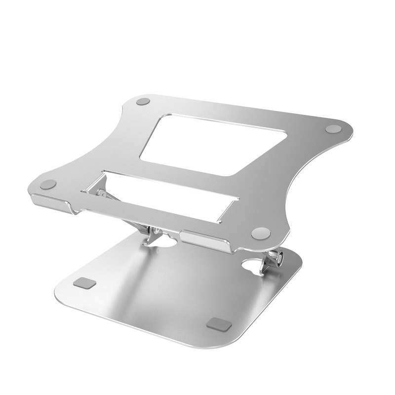New metal computer stand notebook tablet vertical stand adjustable folding portable stand hollow heat dissipation