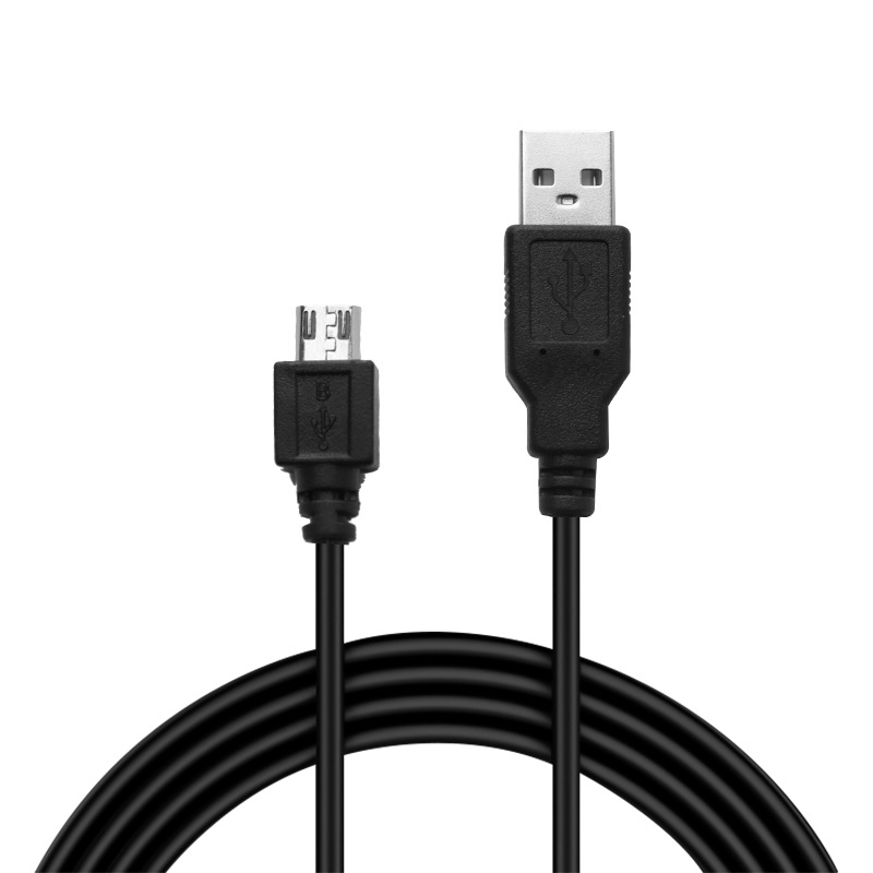 PS4 controller charging cable USB data cable micro5p 1.5M black anti-original white tie game console
