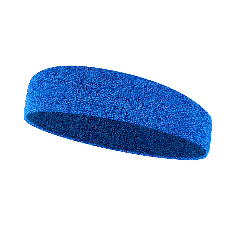 Sweat-absorbing sports headband, anti-sweat headband, yoga fitness running towel headband, basketball badminton unisex
