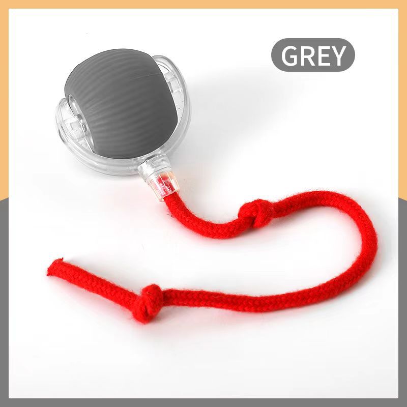 New Electric Cat Teaser Toy Interactive Cat Gravity Rolling Ball with String Smart Interactive Cat Toy