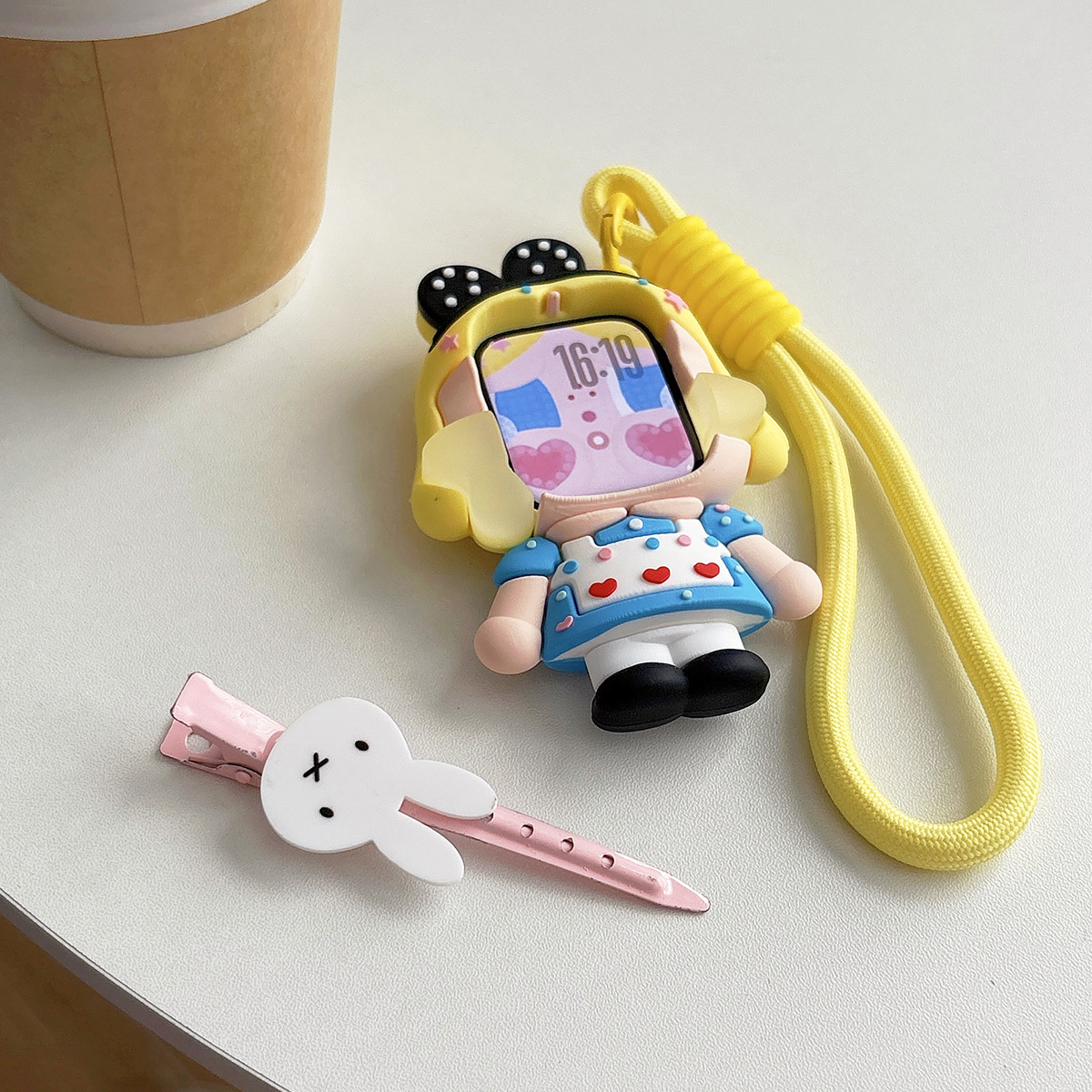 Anime crying doll Apple Apple watch S11/10/9 compatible iWatch Ultra protective case silicone soft
