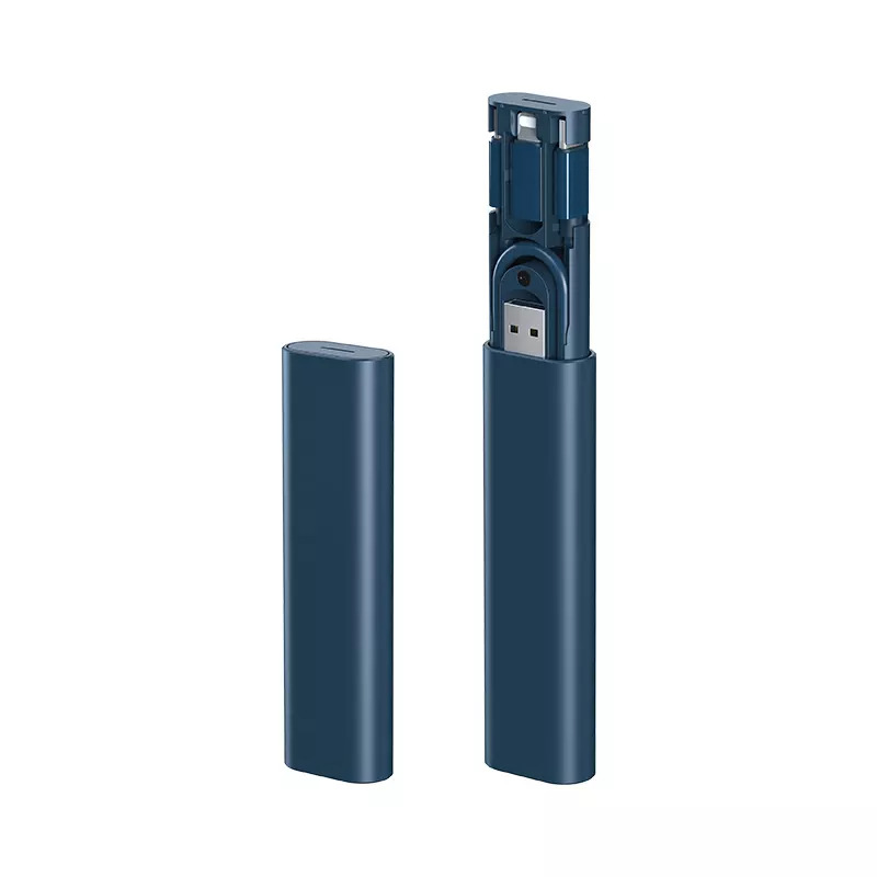 Digital Box Data Cable Multifunctional One-to-Three Adapter Adapter Phone Holder Use Type-C Fast Charging