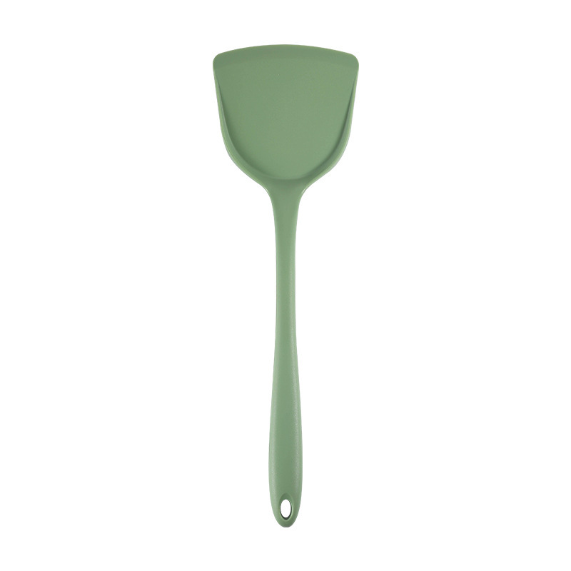 Silicone Spatula Home Spoon Spatula Non-Stick Pan Special Frying Spatula High Temperature Resistant Slotted Spoon Soup Spoon Kitchen Utensils Set