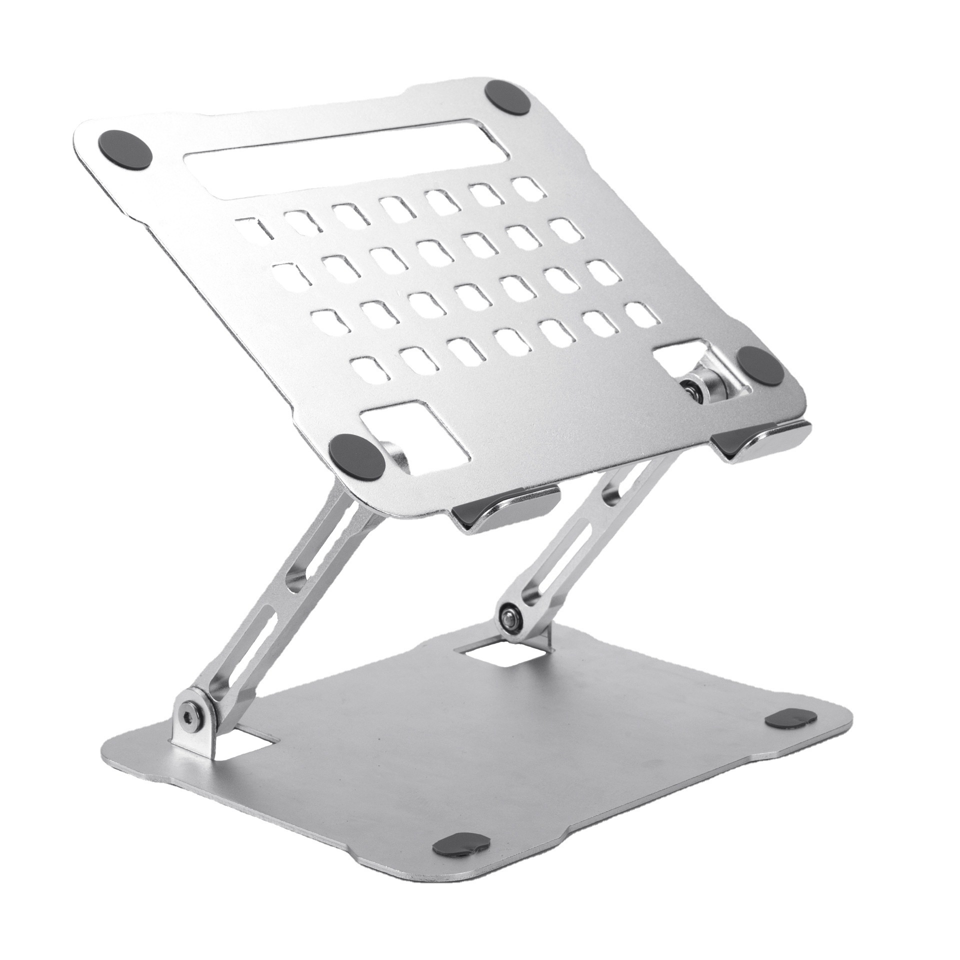 Aluminum Alloy Desktop Tablet Computer Stand Laptop Heightening Stand Foldable Portable Computer Stand