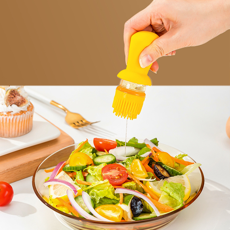 new multifunctional seasoning bottle set press metering oil bottle kitchen supplies glass seasoning bottle soy sauce vinegar bottle