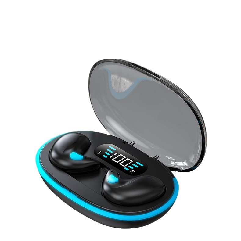 Private mold x55 sleep earphone battery display invisible in-ear mini e-sports Bluetooth low latency