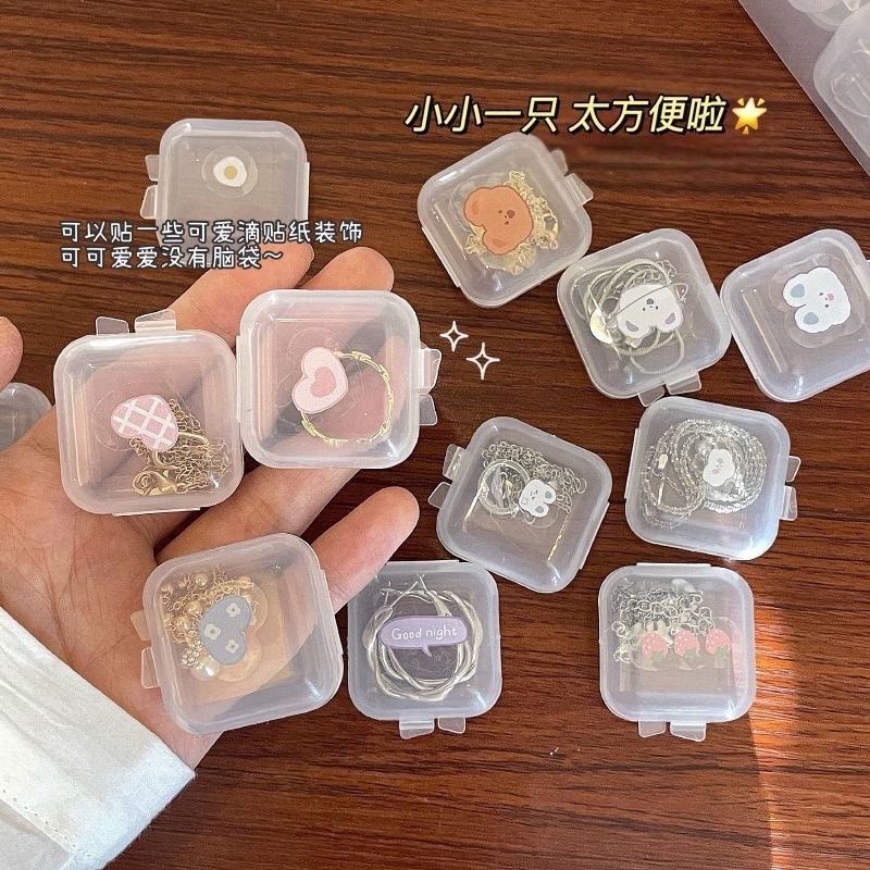 Green and pink double color jewelry box earring ring pendant necklace bracelet gift box storage box gold hot stamping