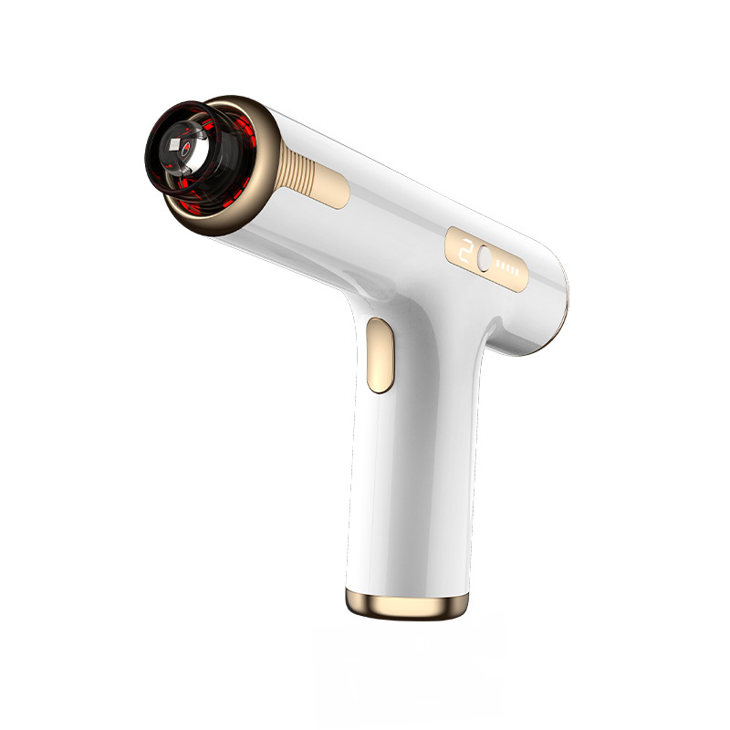 Home Facial Microcrystalline Nano Import Instrument Lyophilized Powder Essence Nano Microneedle Beauty Instrument Red and Blue Light Water Light Gun