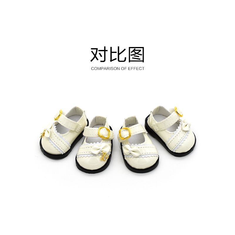 Fairy Doll Shoes 20cm Cotton Doll Leather Shoes EXO Star Doll Milu Doll Clothes Changing Accessories