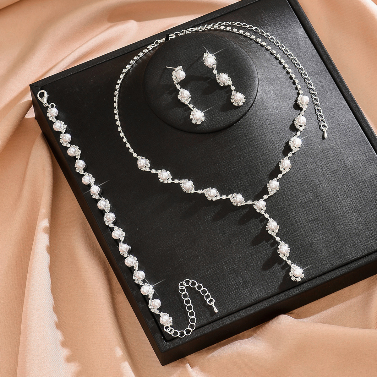 Collection】 Pearl Series Wedding Dress Elegant Accessories