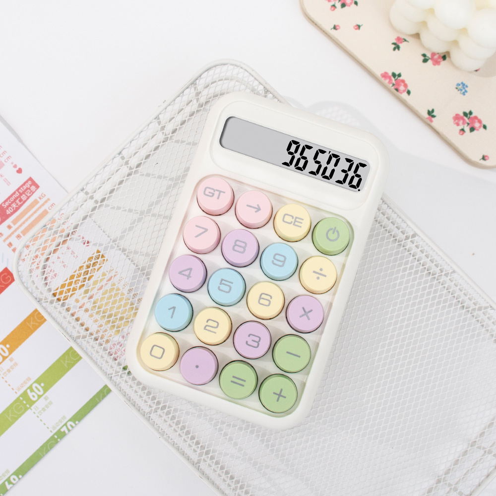 Dopamine Calculator Candy Color Calculator Multifunctional Computer Student Children Special Calculator