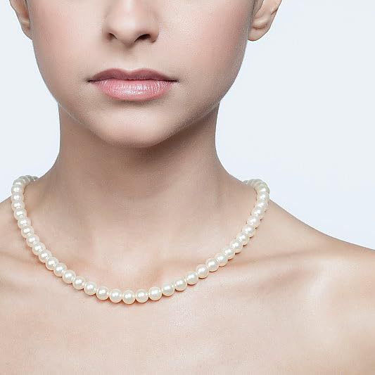 Qingdao giant fine Czech pearl necklace choker four-season accessories women's beads