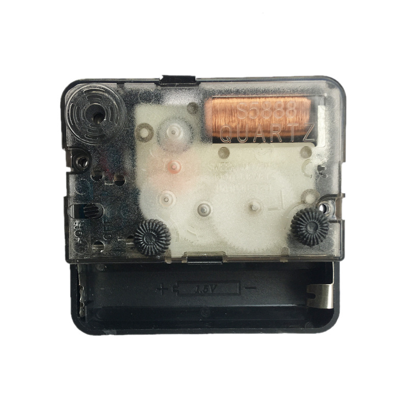 Aishida Sweep Silent Alarm Clock Movement Alarm Clock Accessories with Hands Quartz Clock Movement