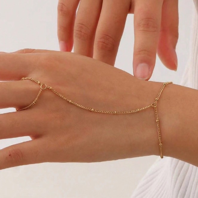 New Ring Bracelet Bracelet Y-Chain Geometric Bead Bracelet Wholesale
