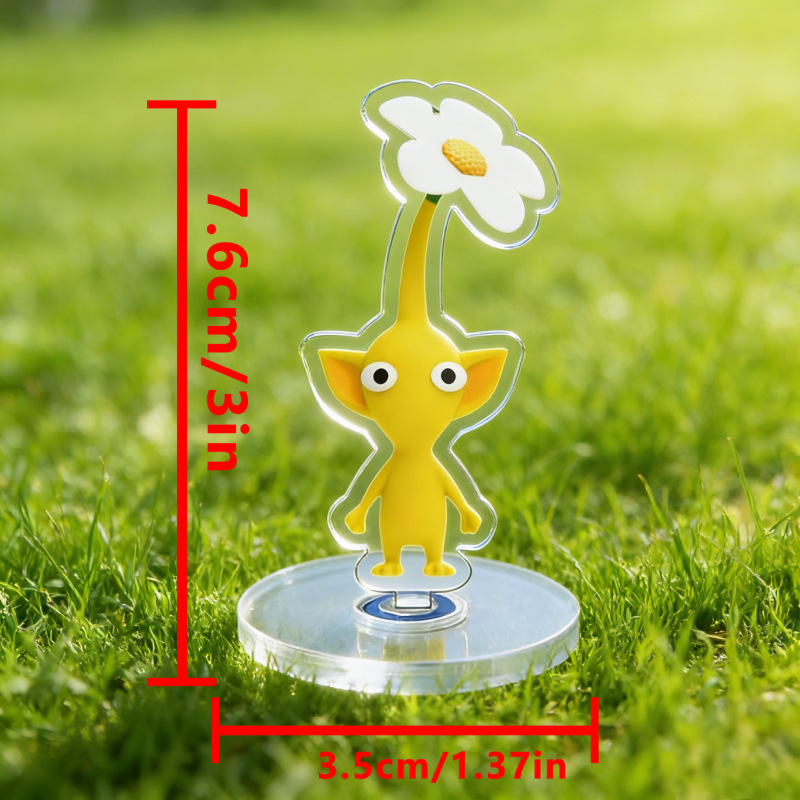 Pikmin 4 Game Character Figure Desktop Decoration Nintendo Game Peripheral Cartoon Cute