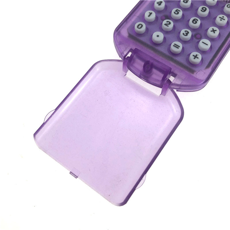Primary School Student Mini Portable Pocket Computer Student Exam Keychain Pendant 8-Digit Calculator