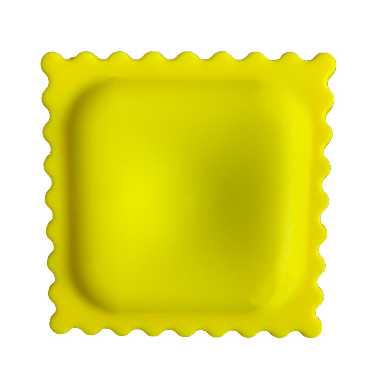 Thickened silicone spoon pad soup spoon spoon cookie shape cartoon desktop silicone heat insulation anti-scald pad