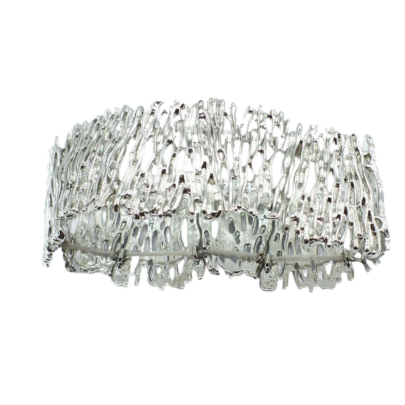 B622 Accessories Silver Plated Elastic Bracelet Alloy Jewelry Accessories