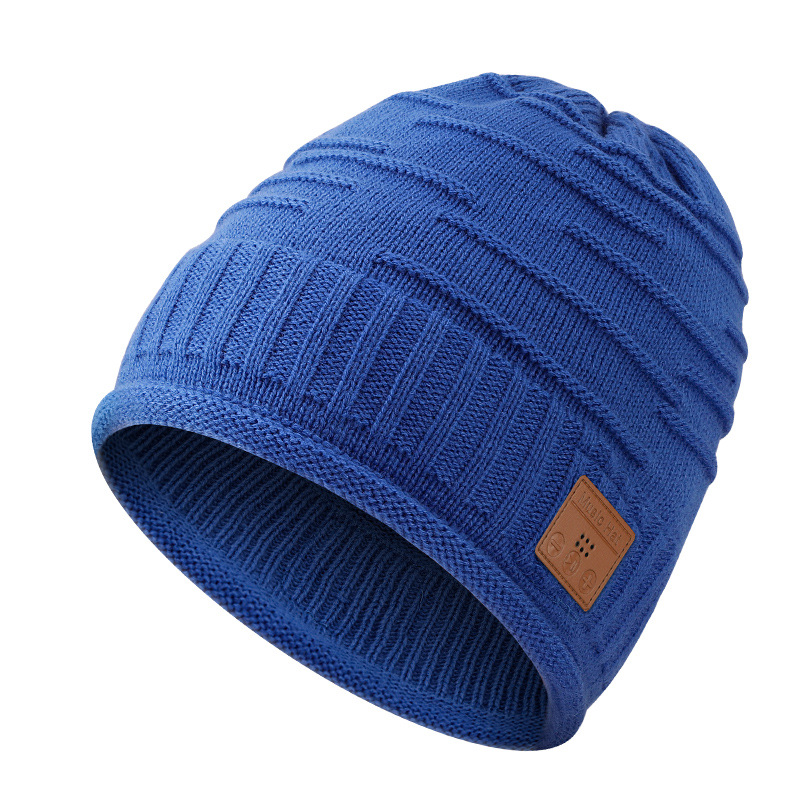Wireless Bluetooth Headset Knitted Hat Winter Snow Warm Cold-Proof Music Headset Christmas Hat