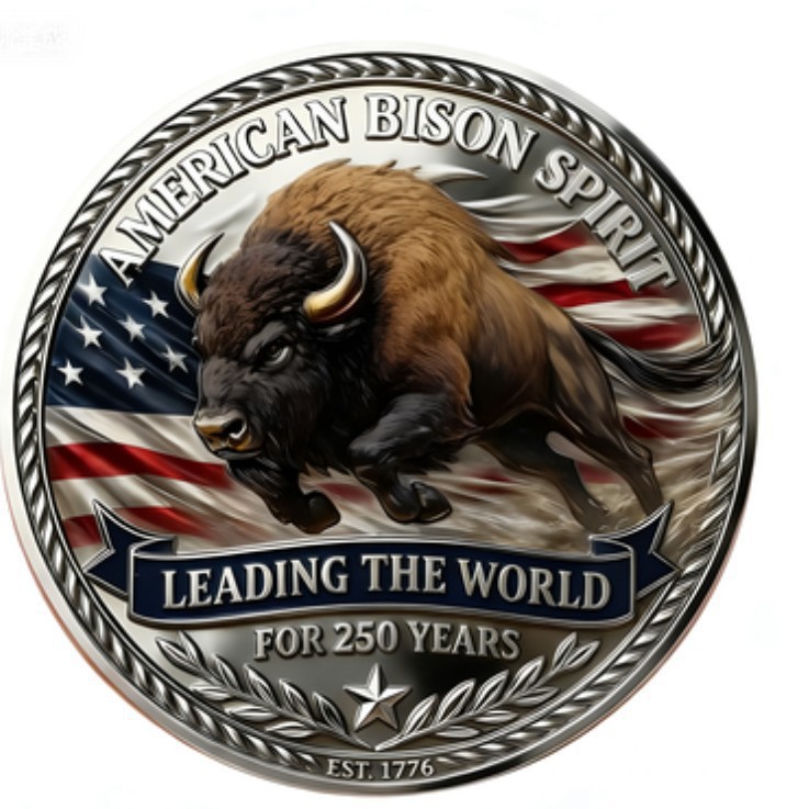 美国250周年纪念币The 250th Anniversary Independence Day Coin