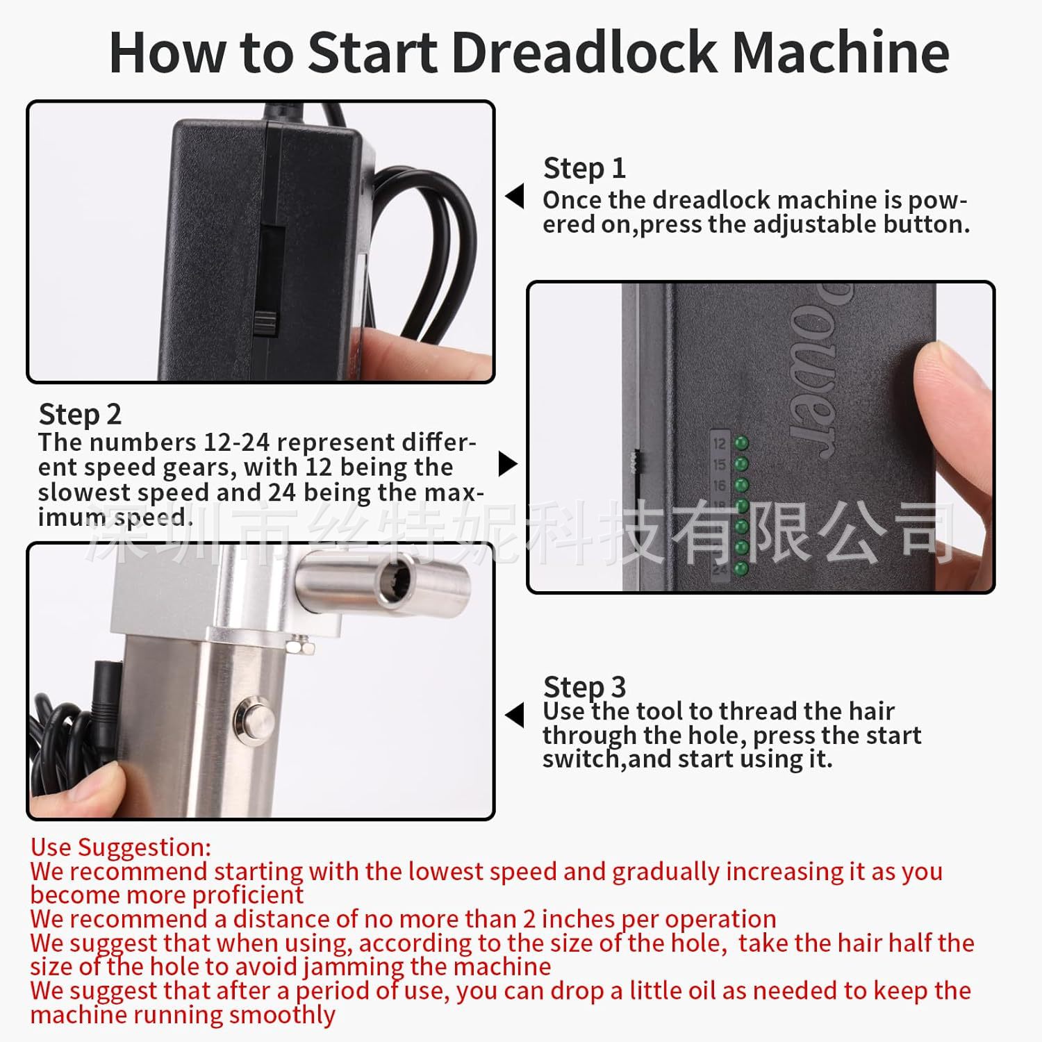 Dreadlock Machine Automatic Curling Machine Dreadlock Braiding Curler Hair Styling Machine