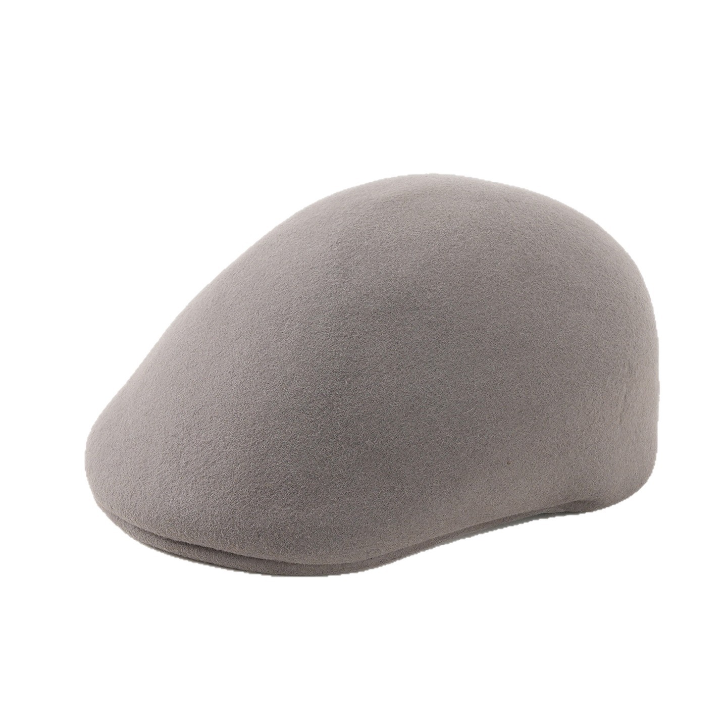 Forward Cap Pure Wool Felt Autumn/Winter Men and Women Simple Beret Breathable Warm Visor Hat