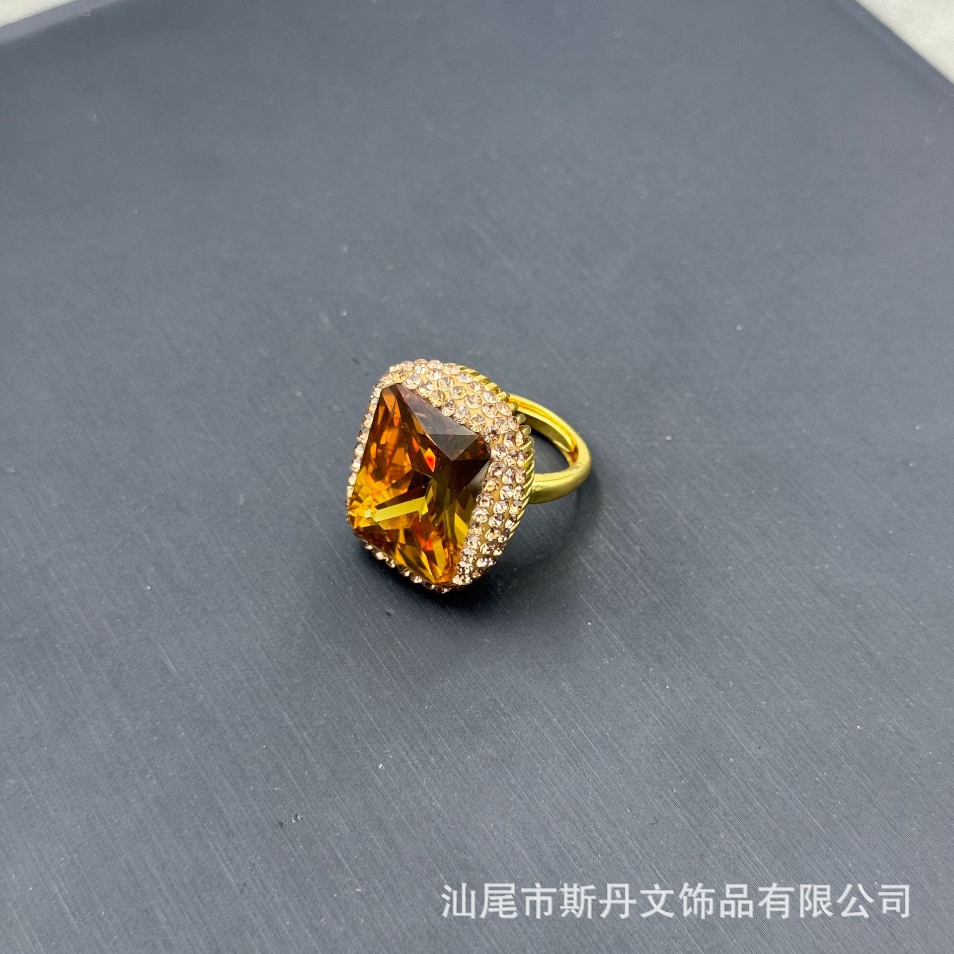 Turkish Sultanite Color-Change Inlaid Set Niche Light-Sensitive Stone Jewelry Live Stream Goods