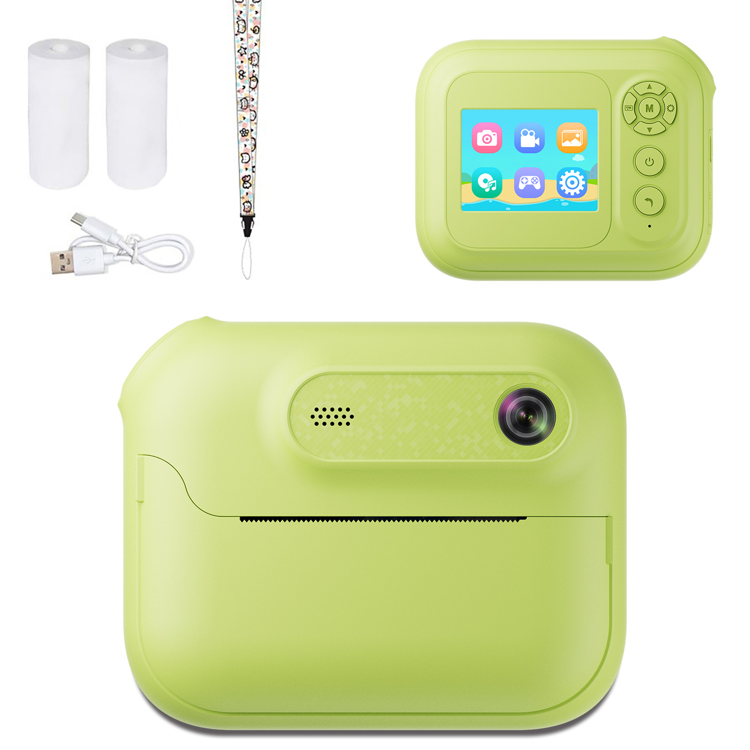 Children's Polaroid camera toy print camera can take photos and video instant print