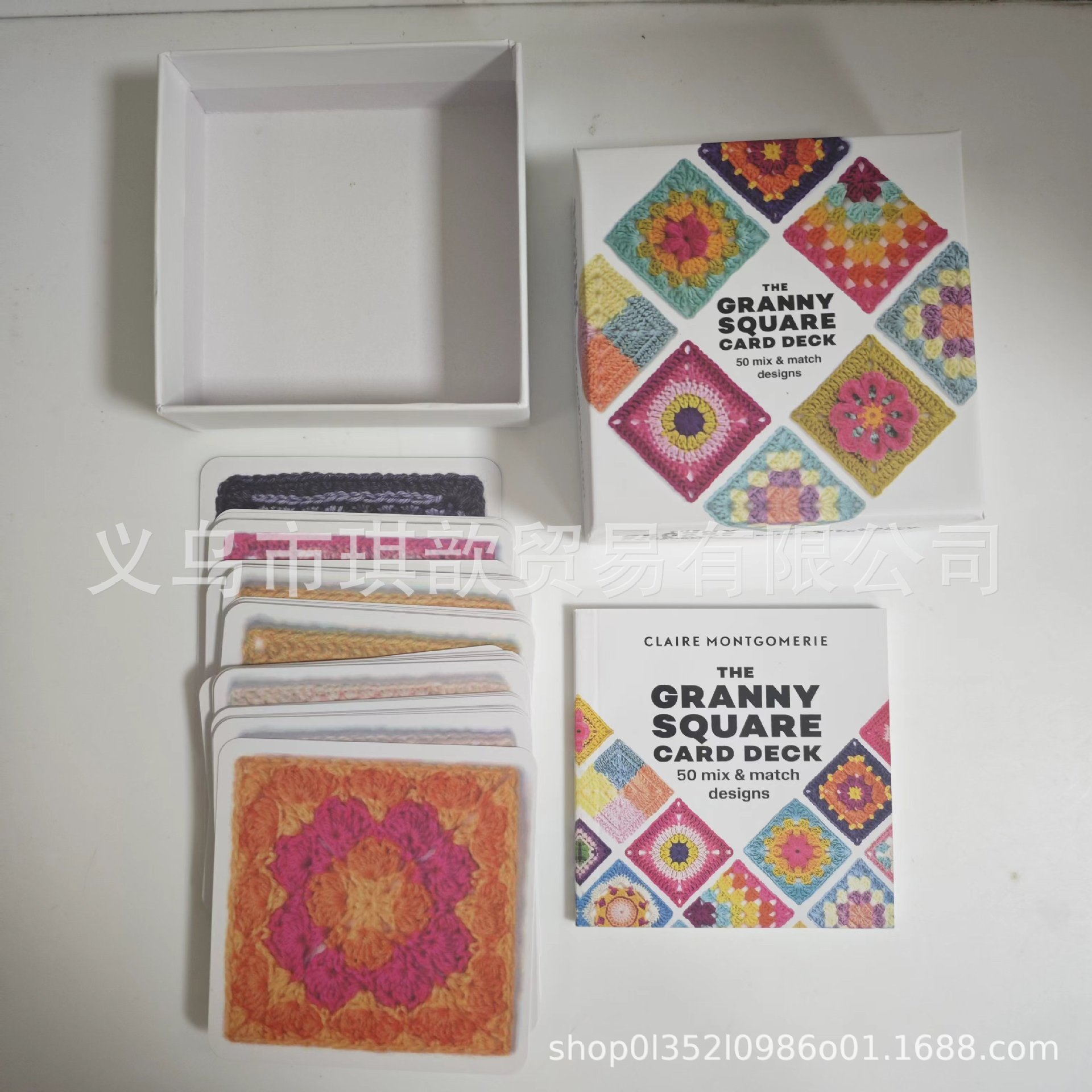2026 The Granny Square Card Deck DIY Grandma Knitting Card Pattern Set