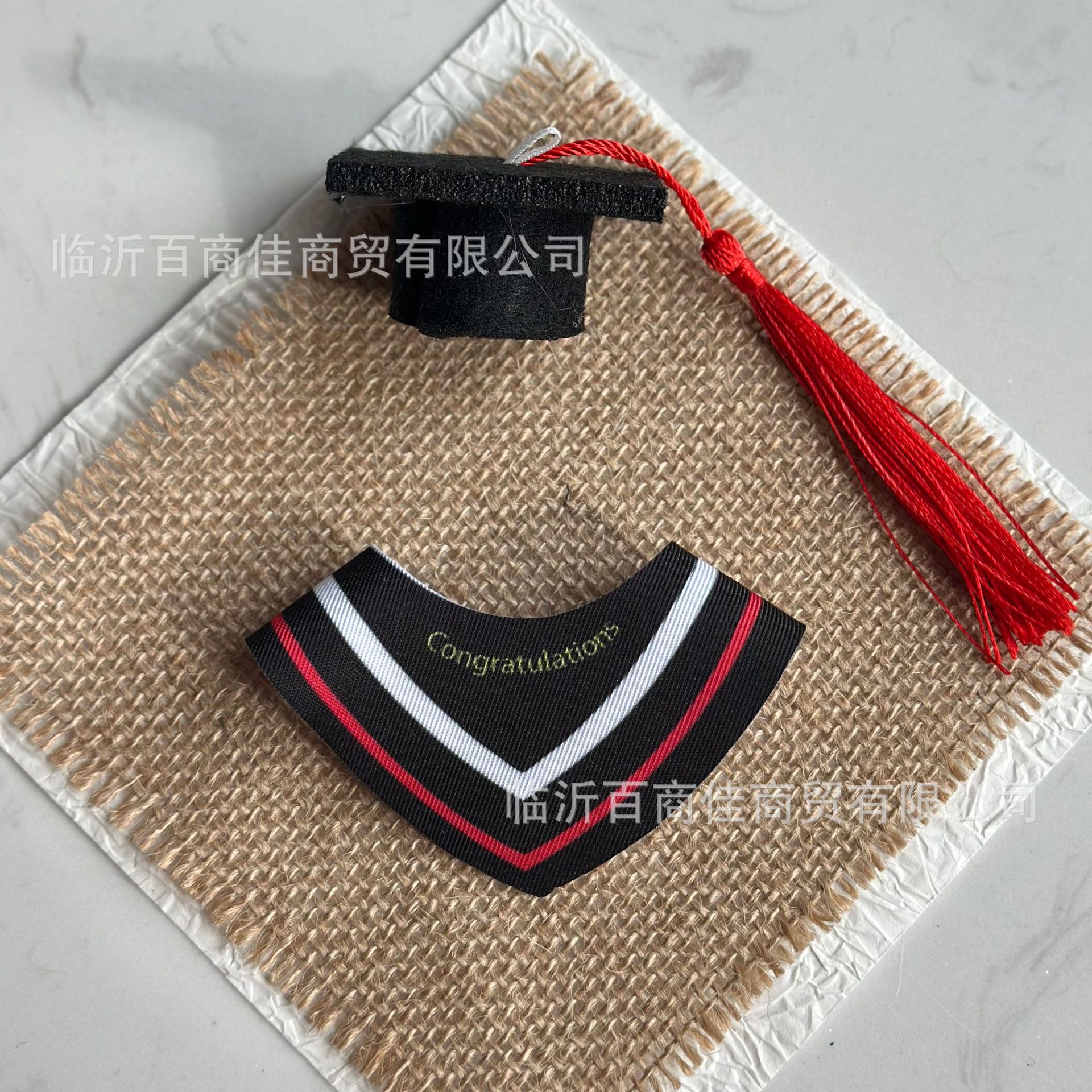 15CM doctoral uniform graduation bear plush toy teddy bear graduation souvenir with doctoral cap scarf doll clothes