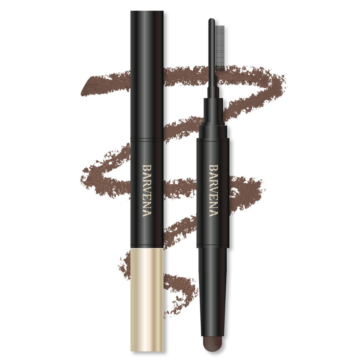 BARVENA Eyebrow Pencil Lift Stick Waterproof Sweatproof 3D Outline Wild Eyebrow Not Easy to Smudge