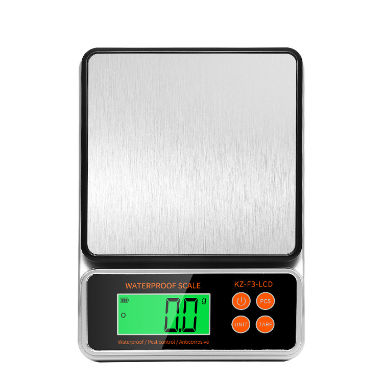 F3A new waterproof electronic scale household baking small kitchen electronic scale commercial coffee gram scale