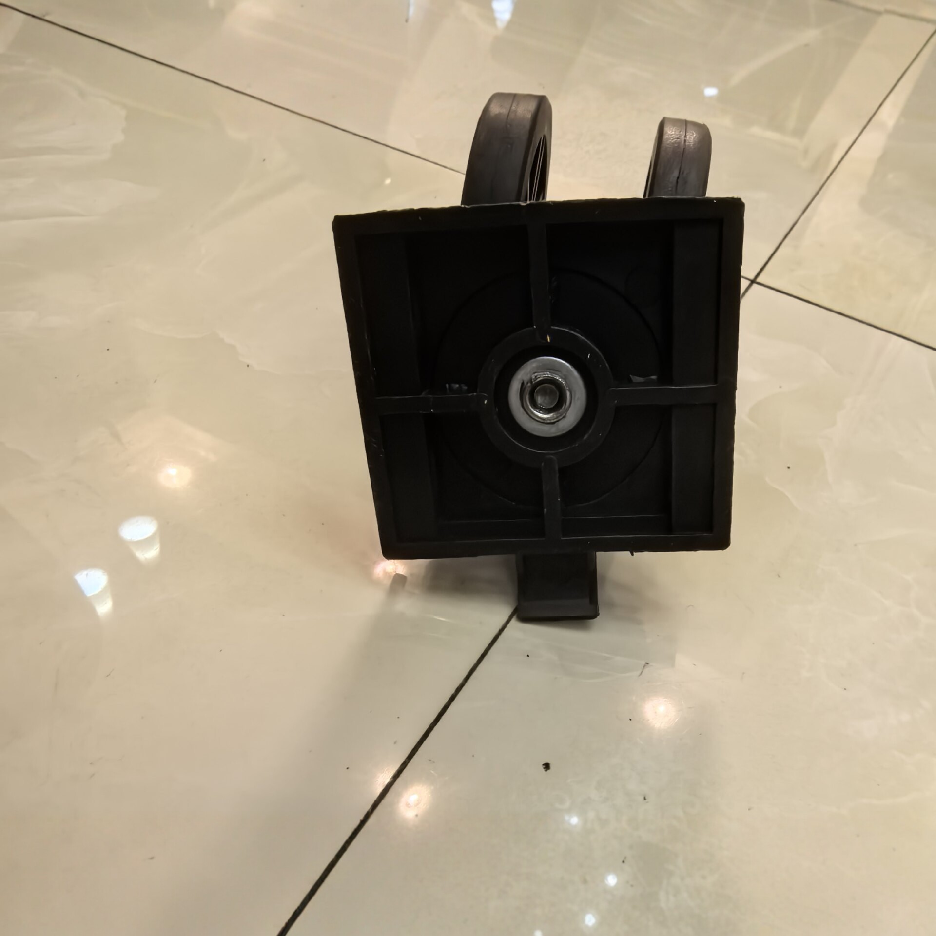 Universal wheel luggage accessories silent detachable universal double row wheels shock-absorbing brake