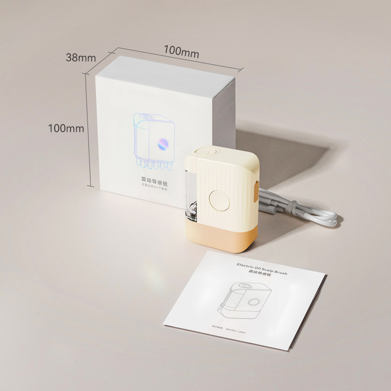 Mriya new scalp applicator, scalp care quantitative 1ml electric massage comb, EMS Minoxidil applicator