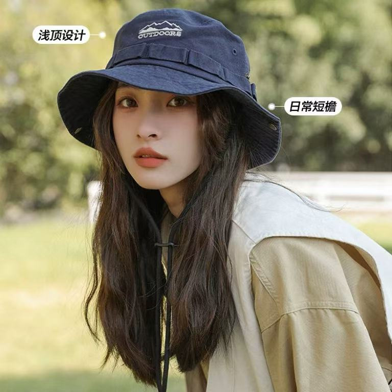 藏青-山峰登山帽