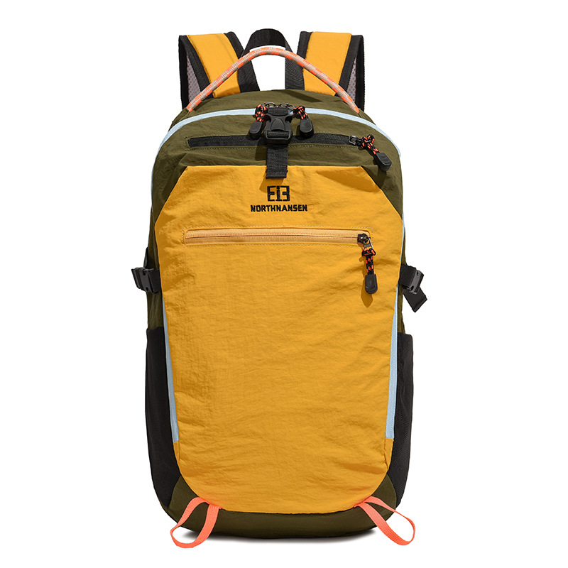 Dopamine Color-blocked Backpack for Women 2026 New Outdoor Hiking Backpack Lightweight Sports Travel Backpack