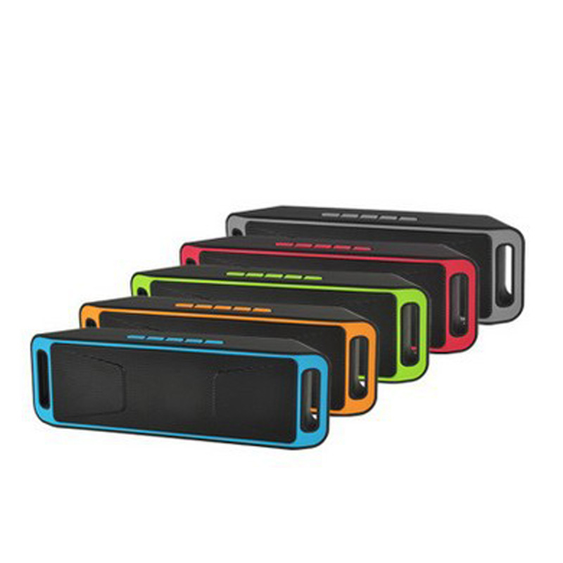 SC208 Bluetooth Speaker Outdoor Audio Portable Mobile Phone Computer Wireless Bluetooth Small Steel Bar Long Strip Bass