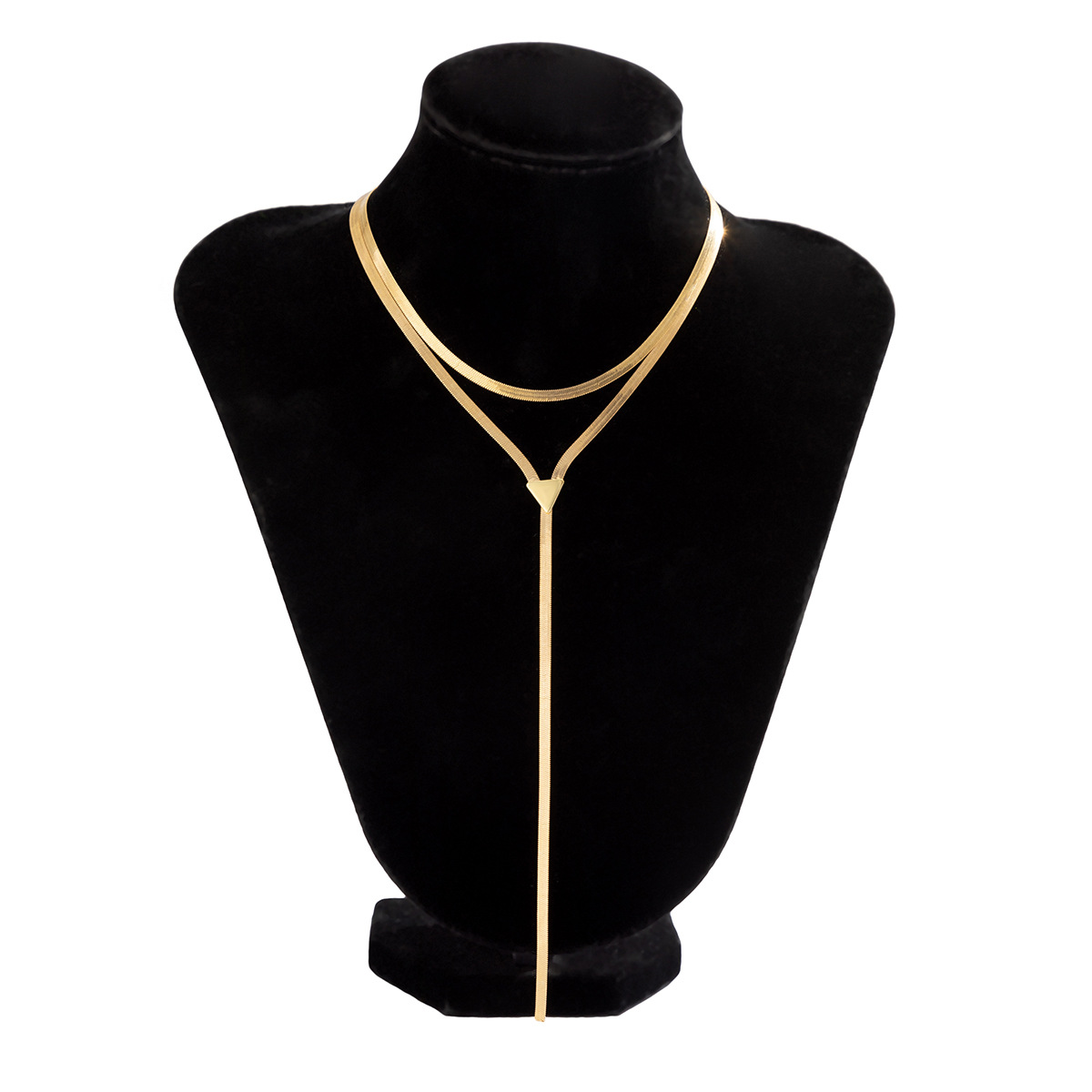 Accessories Hip Hop Simple Snake Bone Chain Choker Necklace Niche Metal Chain Necklace