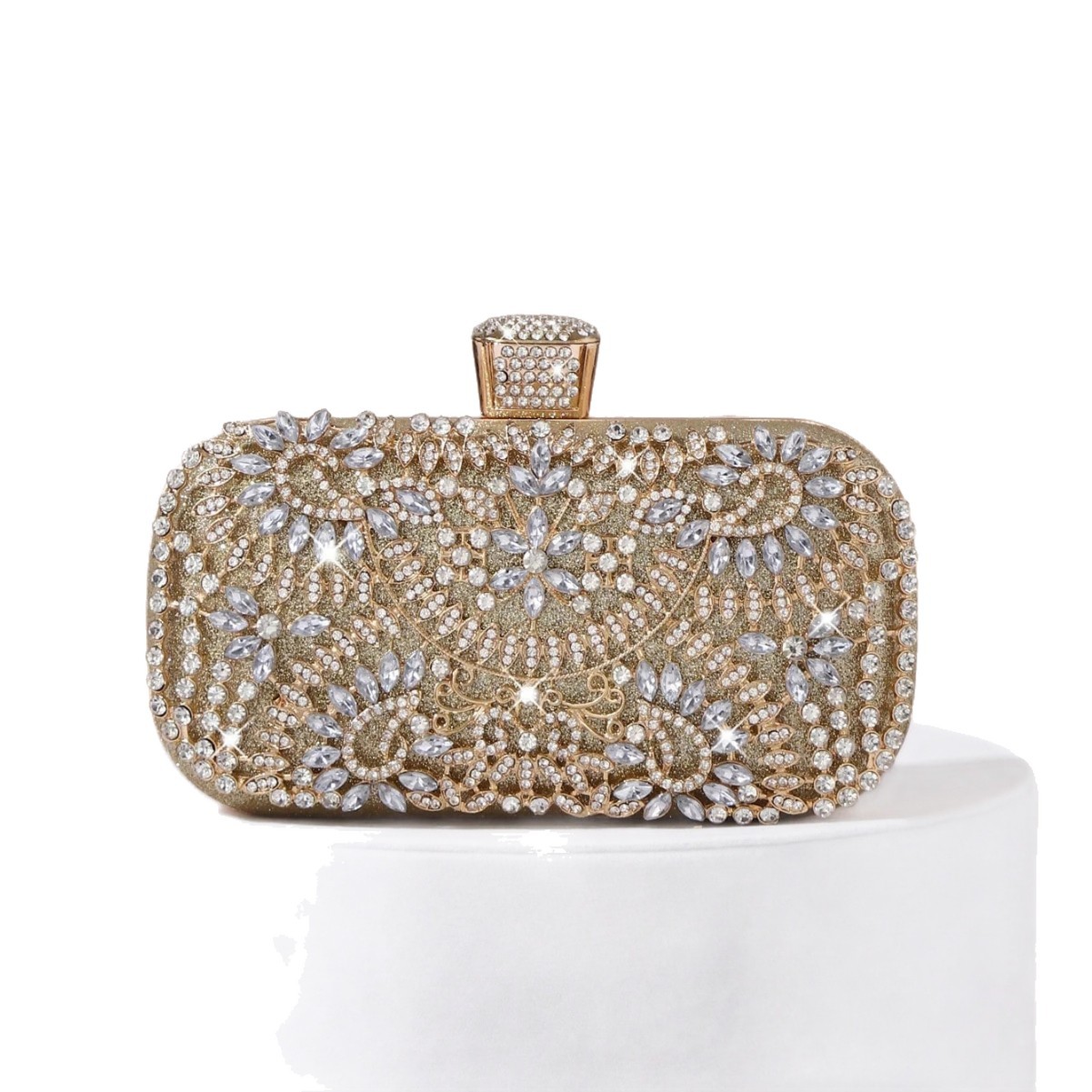 2025 New Evening Bag Women's Banquet Bag Crossbody Handbag Clutch Diamond Banquet Clutch Dress