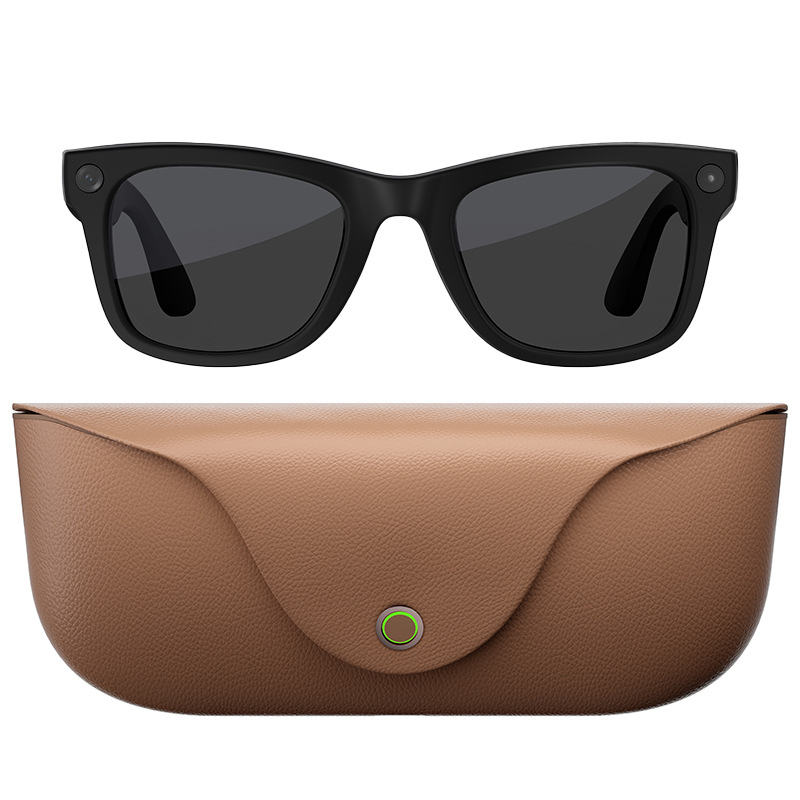 MT5 Ultra Smart Glasses Simultaneous AI Translation Smart Recognition 8MP Stabilized Shooting IP65 Waterproof