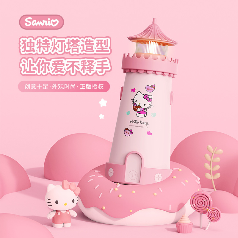 Sanrio Lighthouse Bluetooth Speaker Night Light Speaker Gift Box Company Gift Birthday Gift Practical