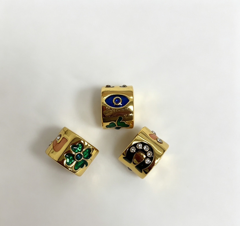 四叶草＋眼珠串珠