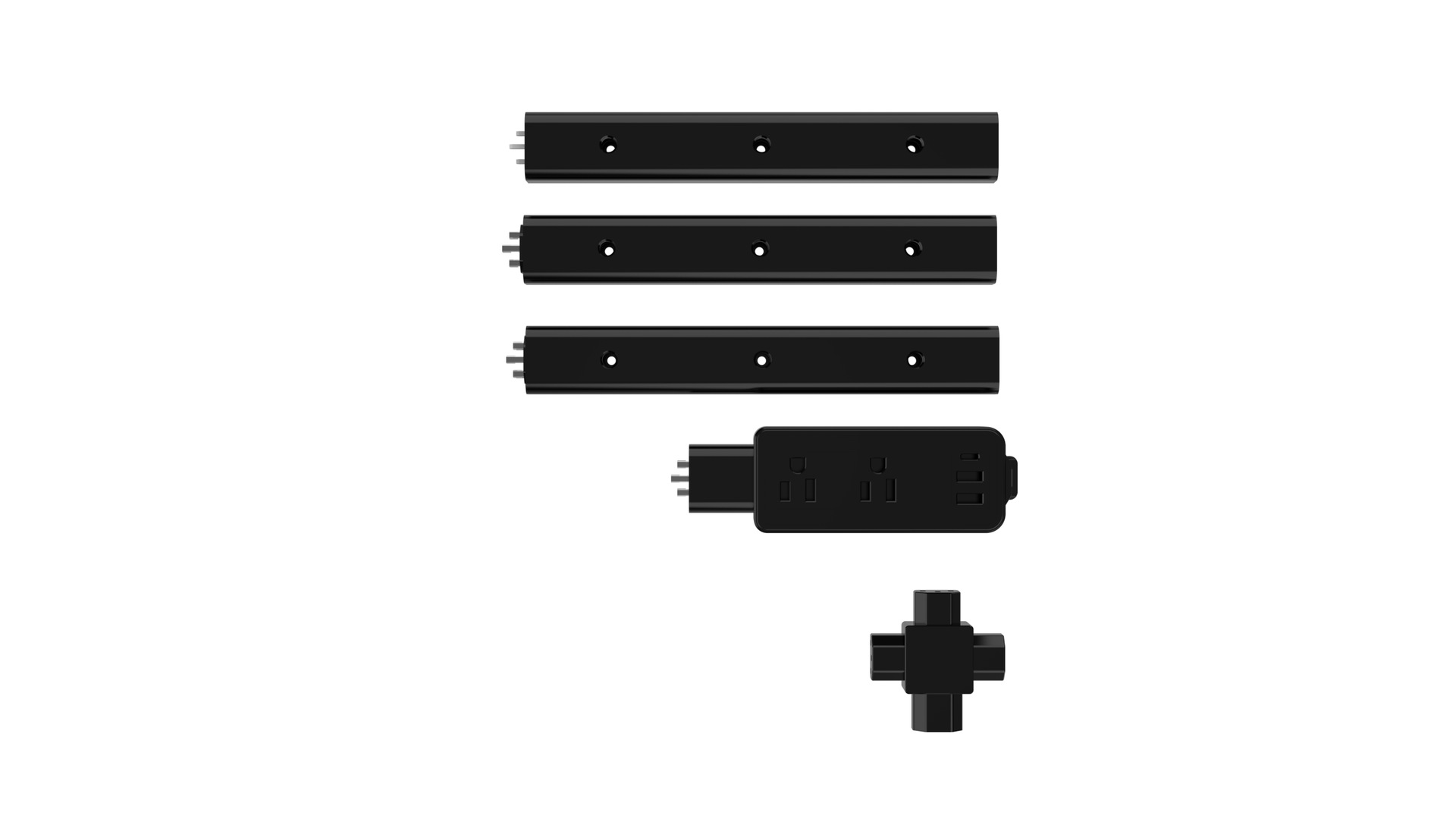 New Power Outlet Retractable Outlet Splice Outlet Desk Sofa Nightstand Extender