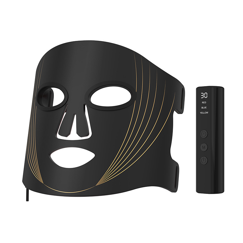 Home Facial Color Light Mask Skin Rejuvenation Device Red and Blue Light Photon Face Spectrum Mask Firming
