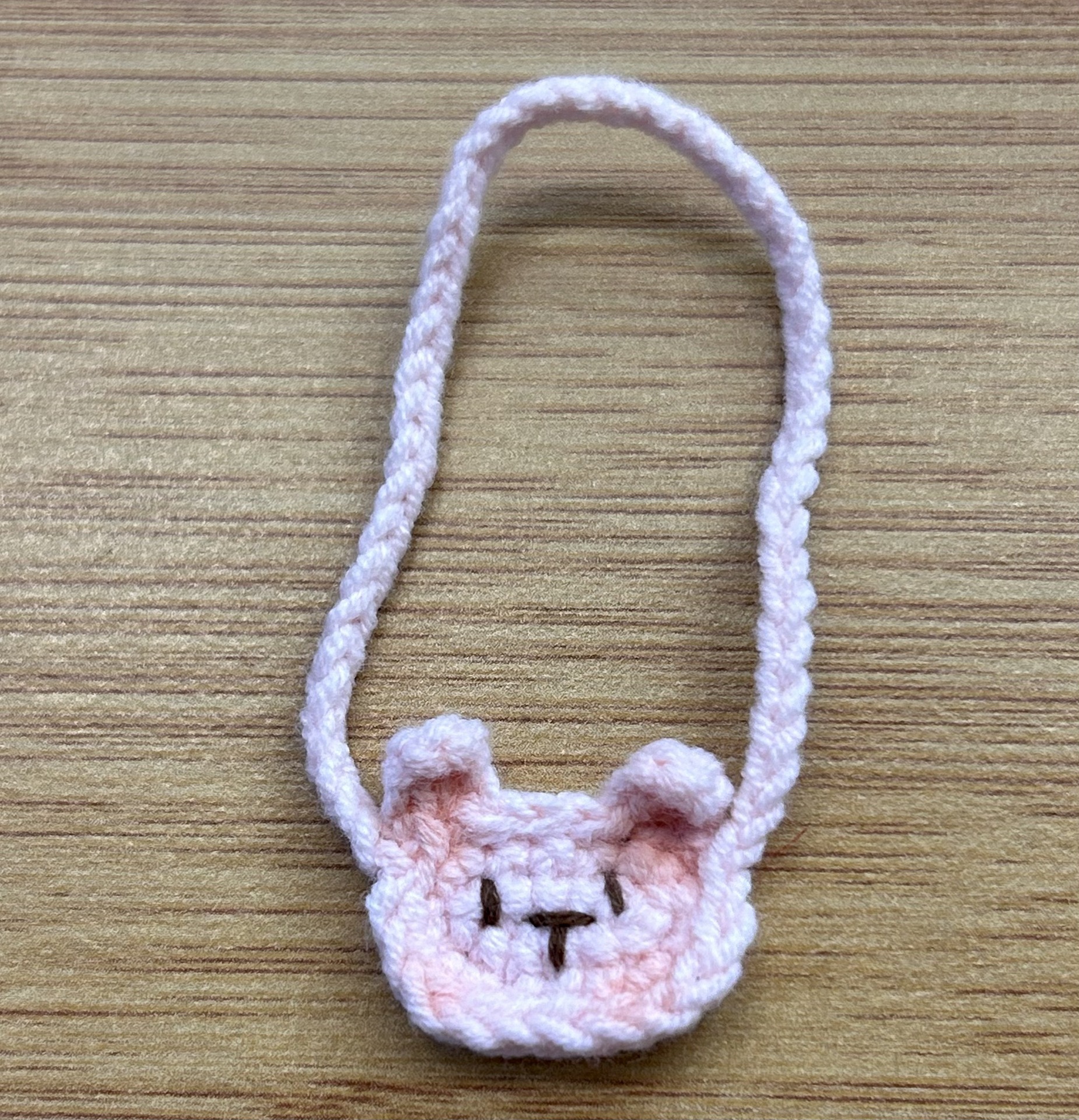 New 10cm cotton doll crossbody bag 15cm self-mocking bear kt crossbody bag Monchhichi Labubu accessory wholesale