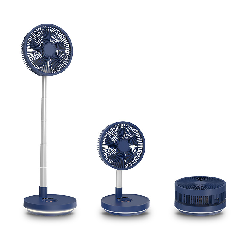 2025 New USB Desktop Air Circulation Fan Remote Control Home Outdoor Portable Folding Camping Fan