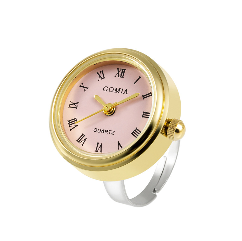 2022 New Finger Watch Waterproof Roman Mini Small Watch Student Finger Watch Couple Ring Watch
